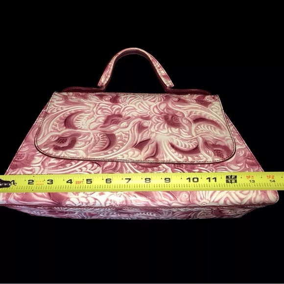 RARE Find... FENDI Tooled Leather Colorful Handbag - Picture 2 of 16